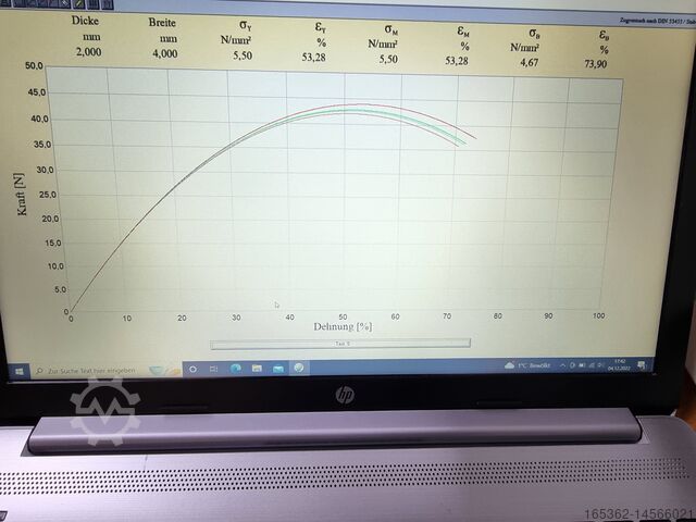 Universal testing machine Tensile testing machine Richard Hess GmbH H5KS bis 5KN für Zug u Druck