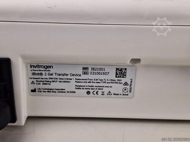 Thermo Fisher Scientific Invitrogen iBlot 2 Gel Transfer Device Thermo Fisher Scientific Invitrogen iBlot 2 Gel