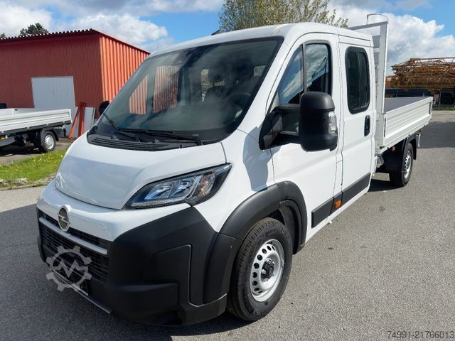Pick-up van OPEL Movano Pritschenwagen DOKA L3 Heavy 140Ps