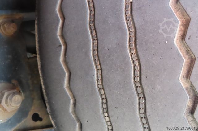 Open semitrailer with tarp KRONE Plnenauflieger