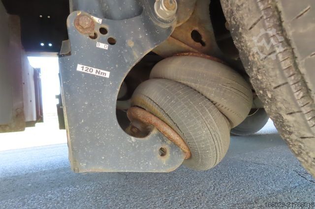 Open semitrailer with tarp KRONE Plnenauflieger