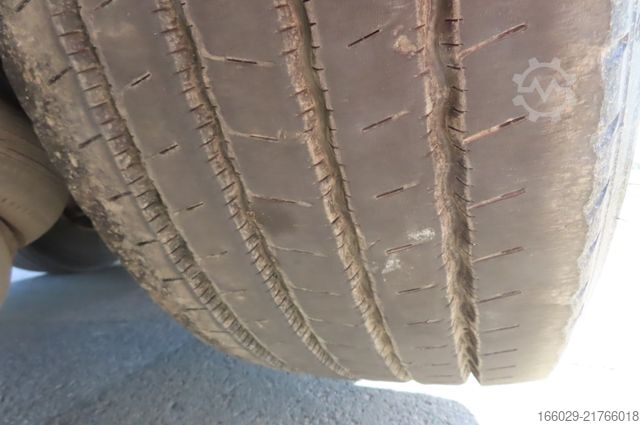 Open semitrailer with tarp KRONE Plnenauflieger