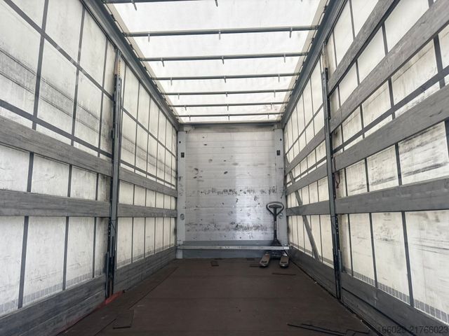 Open trailer with tarp Wiese Tandemanhänger