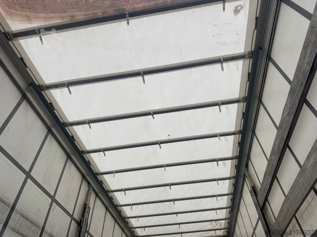 Open trailer with tarp  Wiese Tandemanhänger