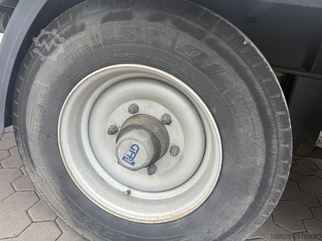 Open trailer with tarp  Wiese Tandemanhänger