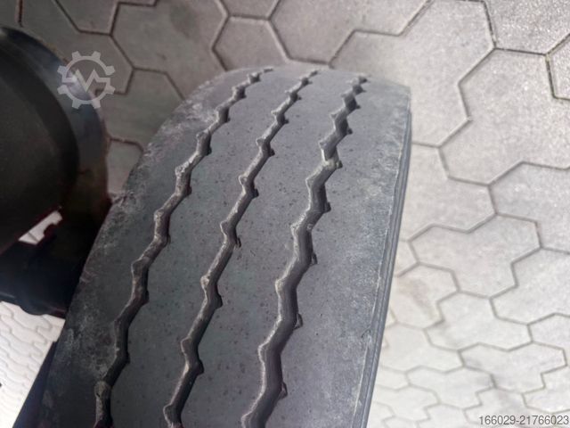 Open trailer with tarp  Wiese Tandemanhänger