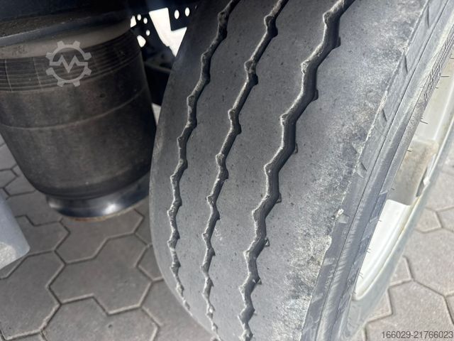 Open trailer with tarp  Wiese Tandemanhänger