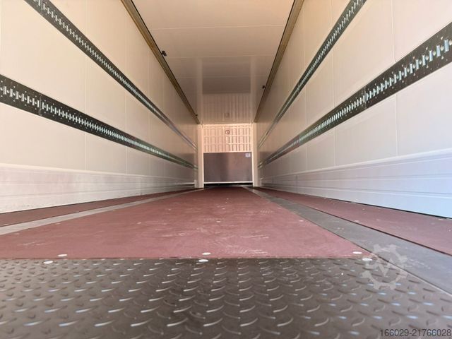 Box semitrailer KRONE Koffer-Sattelauflieger mit Ladebordwand