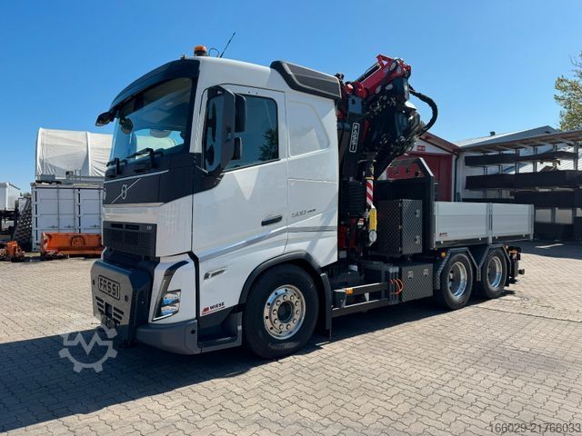 Spezial-LKW VOLVO FH500 6x4mit Fassi F545 2.27 JIB Winde sofort