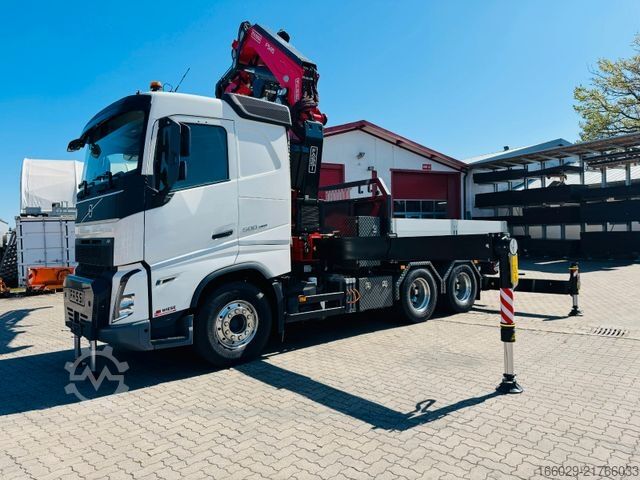 Spezial-LKW VOLVO FH500 6x4mit Fassi F545 2.27 JIB Winde sofort