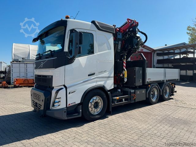 Schwerlast LKW/SZM VOLVO Volvo FH500 6x4 mit Fassi F545 Kran JIB Winde so