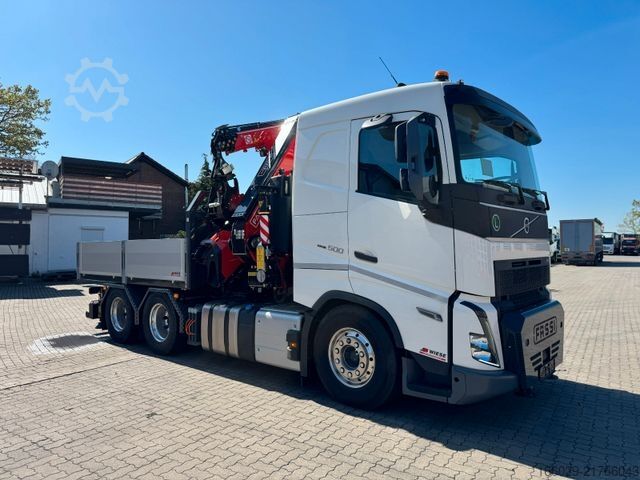 Schwerlast LKW/SZM VOLVO Volvo FH500 6x4 mit Fassi F545 Kran JIB Winde so