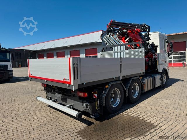 Schwerlast LKW/SZM VOLVO Volvo FH500 6x4 mit Fassi F545 Kran JIB Winde so