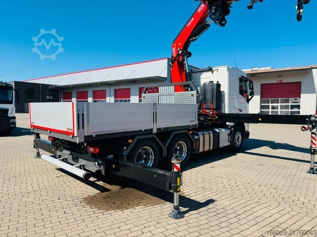 Schwerlast LKW/SZM VOLVO Volvo FH500 6x4 mit Fassi F545 Kran JIB Winde so