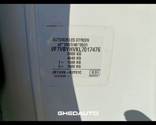 Kleinbus CITROEN Jumpy III 2017 - Jumpy M 1.5 Bluehdi Club S&S 120cv