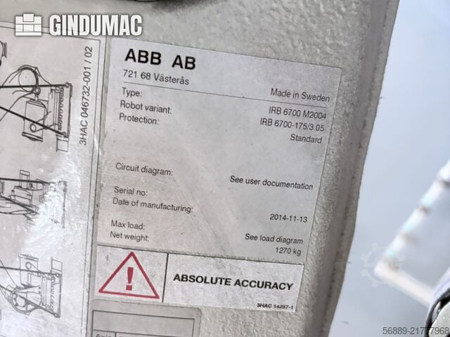 ABB IRB 6700-175/3.05 ABB IRB 6700-175/3.05