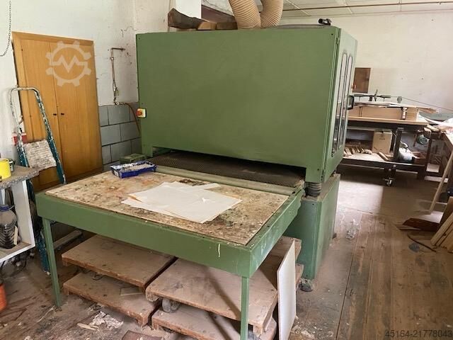 Wide belt sanding machine / Constant speed machine Kündig Enorm Duplex 1350