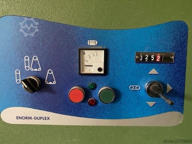 Wide belt sanding machine / Constant speed machine Kündig Enorm Duplex 1350