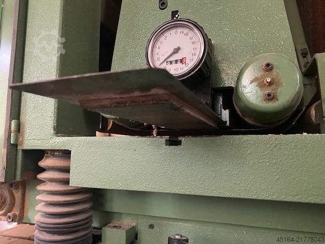 Wide belt sanding machine / Constant speed machine Kündig Enorm Duplex 1350