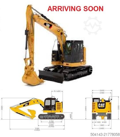 Chain excavator Caterpillar 314E LCR