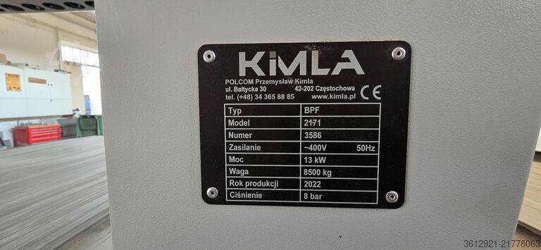 Machining center KiMLA BPF 2171