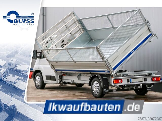 Transporter mit Kipper OPEL Movano Kipper mit Laubgitter SOFORT VERFÜGBAR