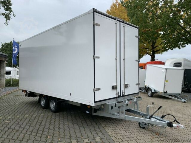 Box trailer BLYSS Kofferanhänger Ladebordwand 580x230x240 3500kg