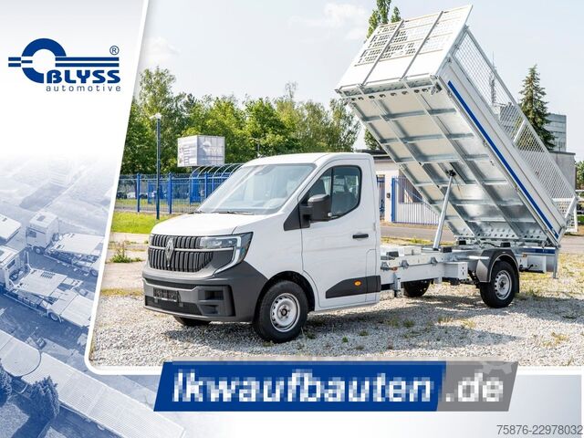 Tipper van RENAULT Master Kipper + Laubgitter