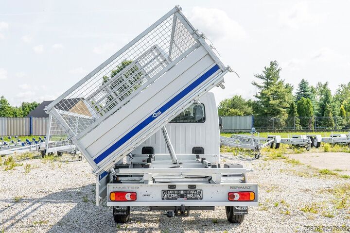 Tipper van RENAULT Master Kipper + Laubgitter