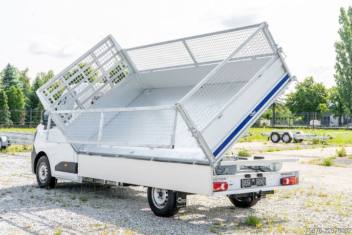 Tipper van RENAULT Master Kipper + Laubgitter