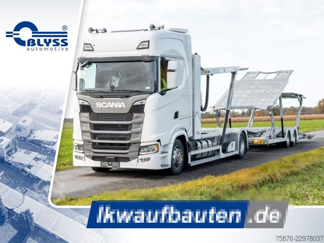 Car carrier truck SCANIA S500 B4x2LB Autotransporter für 6 PKW'S