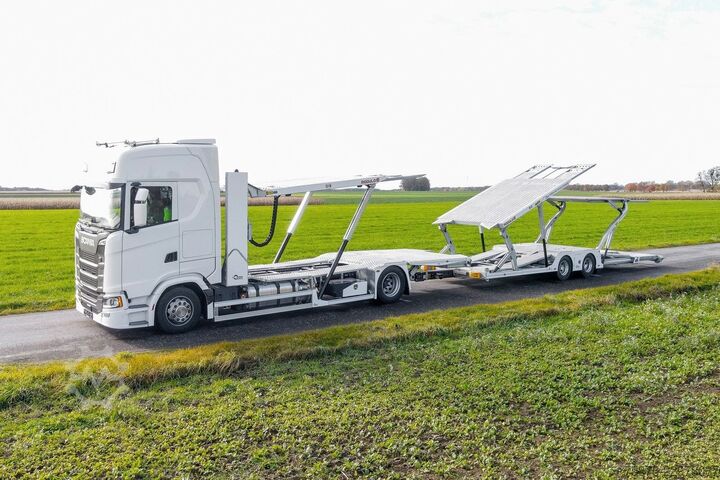 Car carrier truck SCANIA S500 B4x2LB Autotransporter für 6 PKW'S