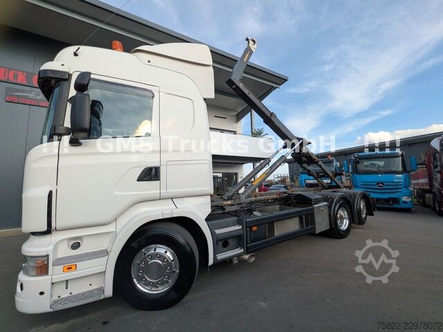 Abrollkipper SCANIA R500 V8 / Manual / TOP ZUSTAND / German