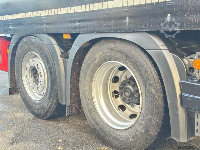 Flatbed truck with tarp MERCEDES-BENZ Actros 2553 6x2 Plane ACC PPC Big Sapce Lenk Ret