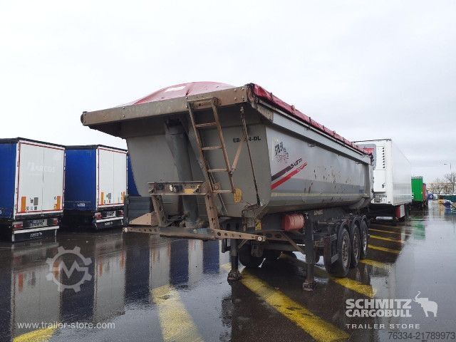 Tipper semitrailer Schmitz Cargobull Semitrailer Tipper Steel half pipe body 26m³