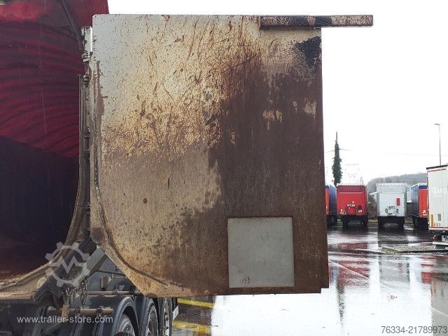 Tipper semitrailer Schmitz Cargobull Semitrailer Tipper Steel half pipe body 26m³