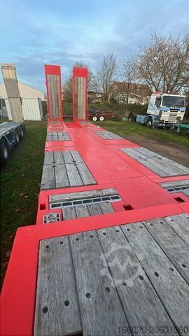 Low loader semitrailer KÄSSBOHRER KSLA RJ Mega Jumbo Tieflader tele Wie Neu