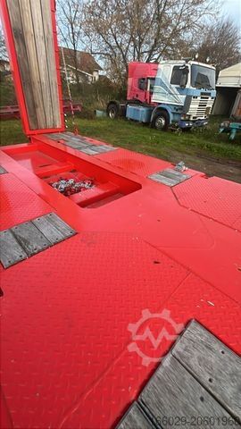Low loader semitrailer KÄSSBOHRER KSLA RJ Mega Jumbo Tieflader tele Wie Neu