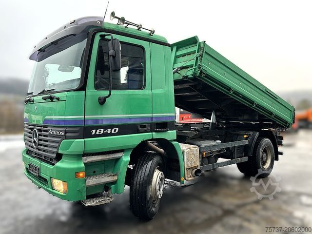 Three-sided tipper truck MERCEDES-BENZ ACTROS 1840 K