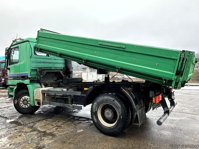 Three-sided tipper truck MERCEDES-BENZ ACTROS 1840 K