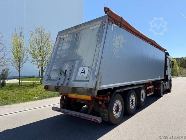 Tipper semitrailer KEMPF SKM 35-3/ 47m³/Luft-Lift/Stahl-Alu