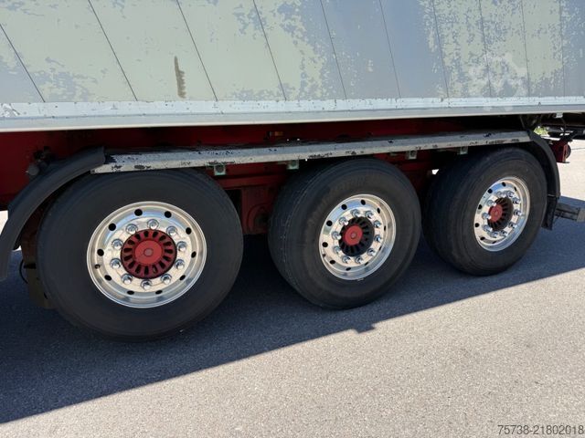 Tipper semitrailer KEMPF SKM 35-3/ 47m³/Luft-Lift/Stahl-Alu