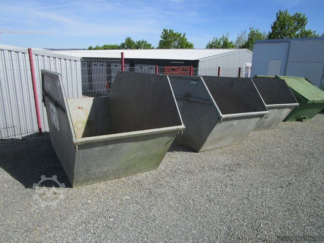 Trailer UNSINN FZ-TECHNIK 3x Verzinkte Absetzcontainer