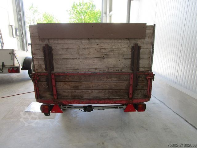 Open trailer  Lanwirtschaftlicher 1-Achs Anhänger