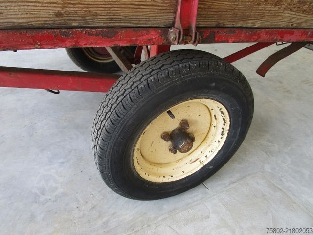 Open trailer  Lanwirtschaftlicher 1-Achs Anhänger