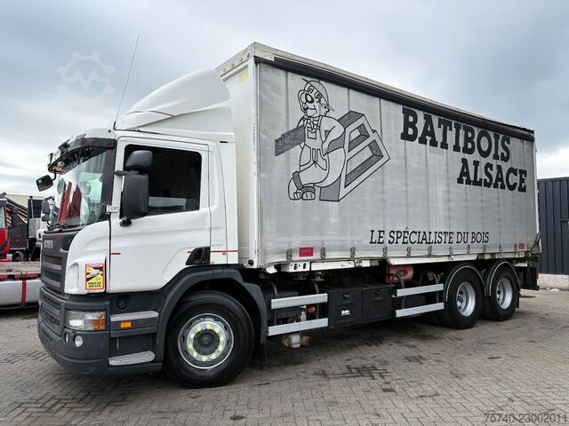 Scania P 320 + BDF-System + 6x2 + 26 t + Liftachse + Schaltgetriebe + Euro 5 TR2061 Scania P 320 + BDF SYSTEEM + 6X2 + 26 t + LIFT AXLE + ...