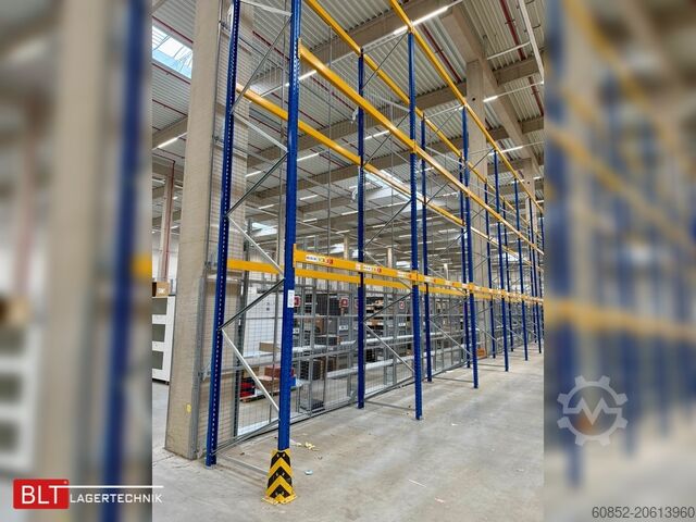 Heavy duty shelf 30,8 lfm Jungheinrich MPB Palettenregale H:645cm 1800kg Fachlast Schwerlastregale