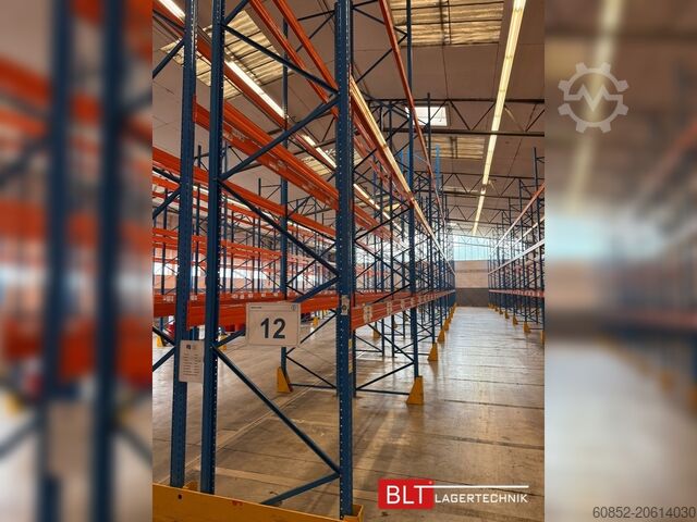 Heavy duty shelf ca. 18,5 lfm Stow Palettenregale H:700cm 3200 kg Fachlast Boden +3 , Hochregale