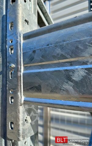 Pallet rack 16,8 lfm Palettenregale für Außenbereich H: 4,5m , 3000 kg Fachlast , FVZ