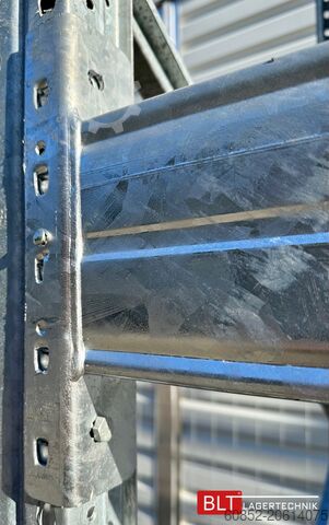 Pallet rack 19,6 lfm Palettenregale für Außenbereich H: 4,5m , 3000 kg Fachlast , FVZ